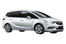 Van Hire Lytham St Annes - Vauxhall Zafira 7-Seater - Minibus hire Lytham st annes